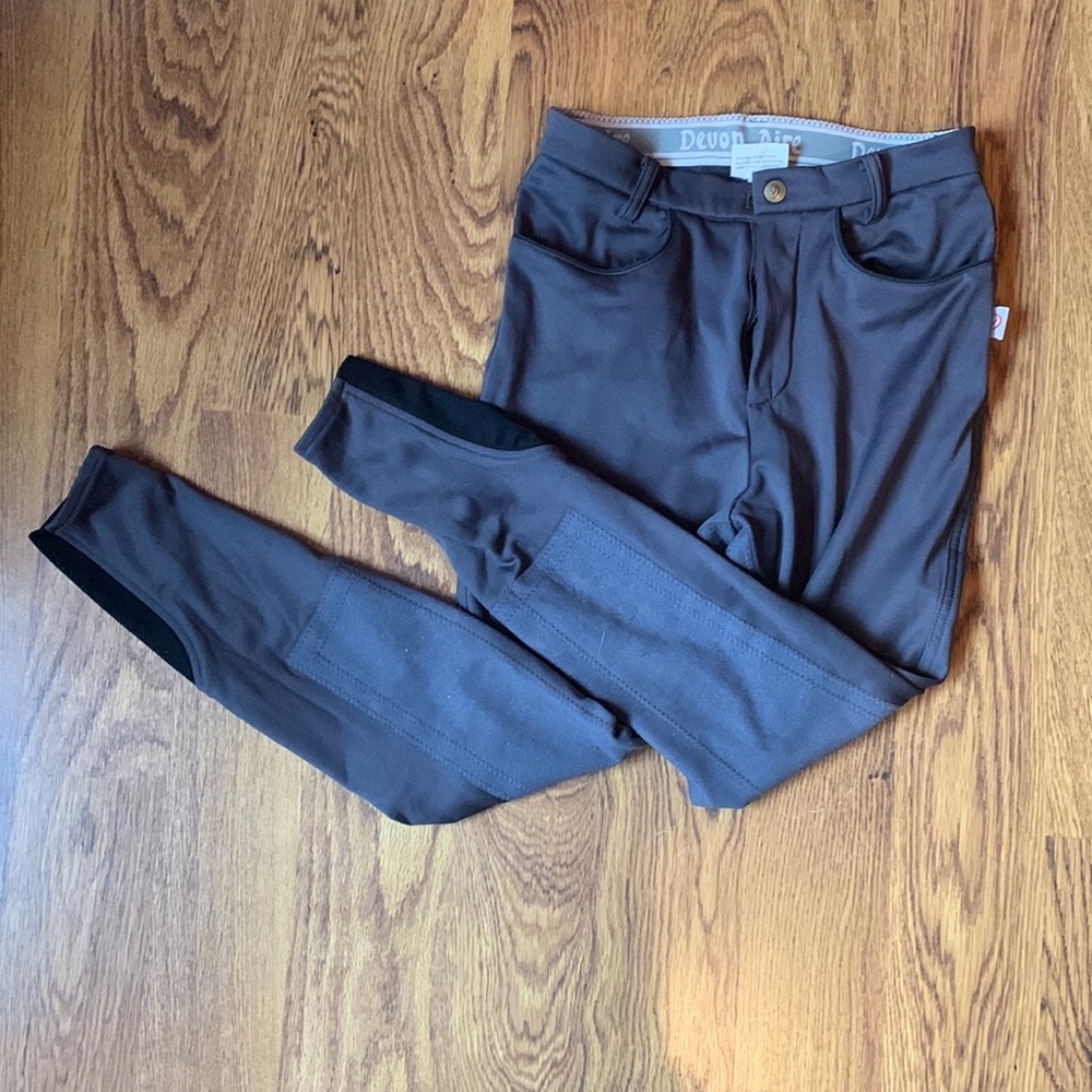 Devon-Aire fleece lined filled seat breeches